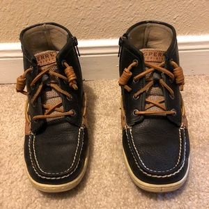 Sperry High Top Boat Shoes